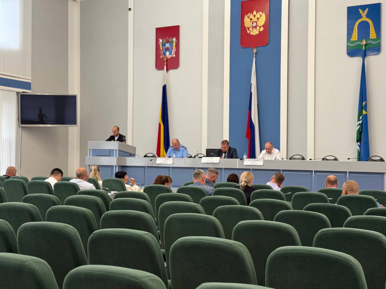 Глава города Валентин Кукин провёл заседание антитеррористической комиссии города