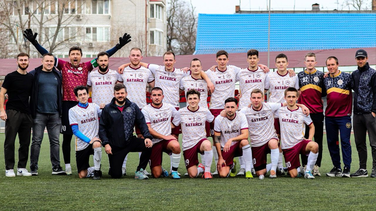 ФК «Батайск» занял второе место в региональном этапе конкурса «Россия - футбольная страна»