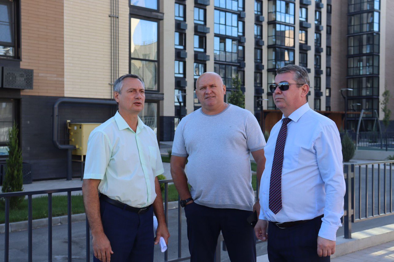 Роман Волошин провел объезд застраиваемых участков города